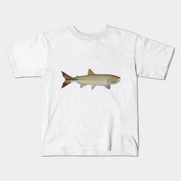 Dorado Kids T-Shirt by FishFolkArt